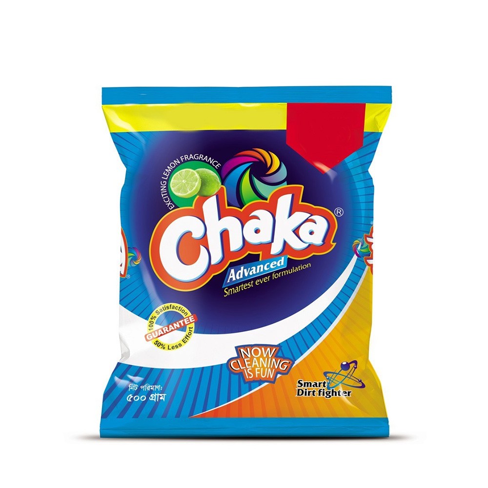 Chaka Advanced Washing Powder – 500gm
